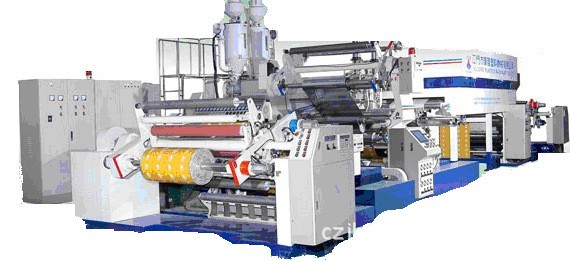 使用涂塑機生產涂塑產品的過程